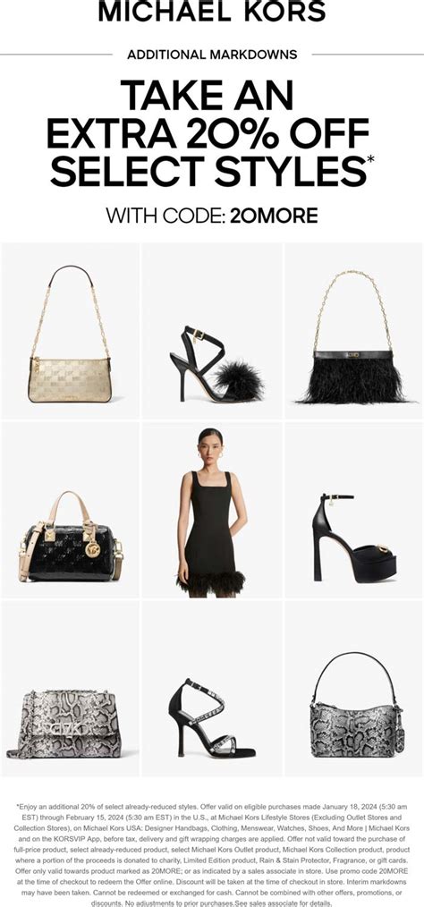 10 code michael kors canada|michael kors first order promo code.